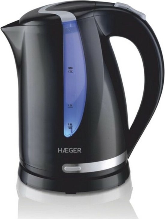 Haeger Blackness - Waterkoker - Zwart - 1.7L