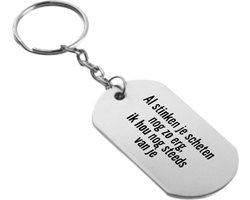 Akyol - al stinken je scheten nog zo erg hou ik nog steeds van je sleutelhanger - Liefde - mensen die liefde willen delen naar iemand - valentijnsdag - cadeautje - verjaardagcadeau - verjaardag - cadeau voor vriendin/vriend - cadeau - kado - geschenk