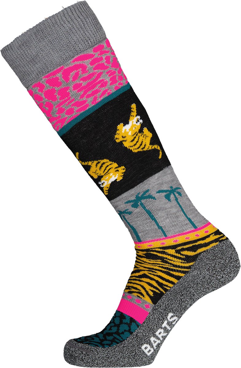 Barts Skisock Jungle Fever Wintersportsokken Unisex Grijs