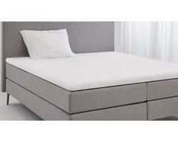 Cinderella - Molton hoeslaken - tot 25 cm matrashoogte - 200x210/220 cm - Wit