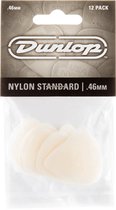 Dunlop Nylon Standard .46 Plectrum 12-Pack - Plectra