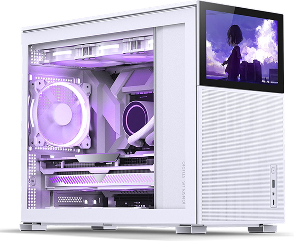 Jonsbo D31 MESH Screen White