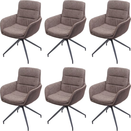 Mendler Eetkamerstoel HWC-G67, keukenstoel stoel met armleuning, draaibare autopositie, fluweel MVG - antraciet-blauw, poten zwart Mendler Eetkamerstoel HWC-G67, keukenstoel stoel met armleuning, draaibare autopositie, fluweel MVG - antraciet-blauw, poten zwart