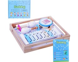 Kadoing® Houten Muziekinstrumentenset - Montessori