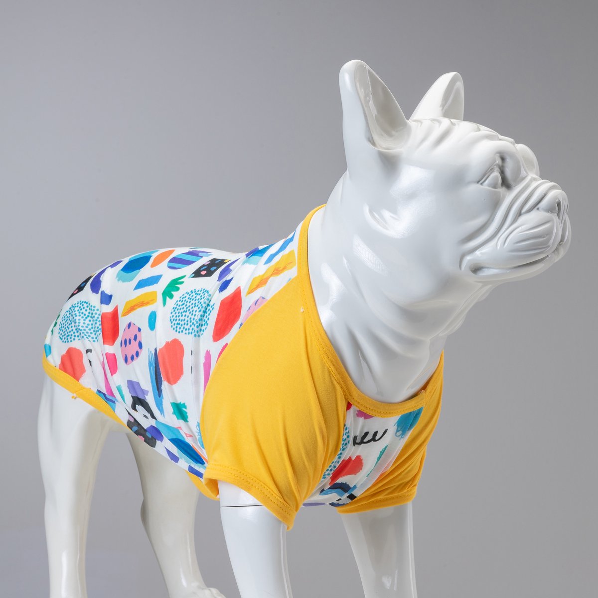 Onderscheppen gebonden scannen Lindo Dogs - Hondenshirt - Hondenkleding - Tshirt voor honden - Art - Geel  - Maat 3 | bol.com