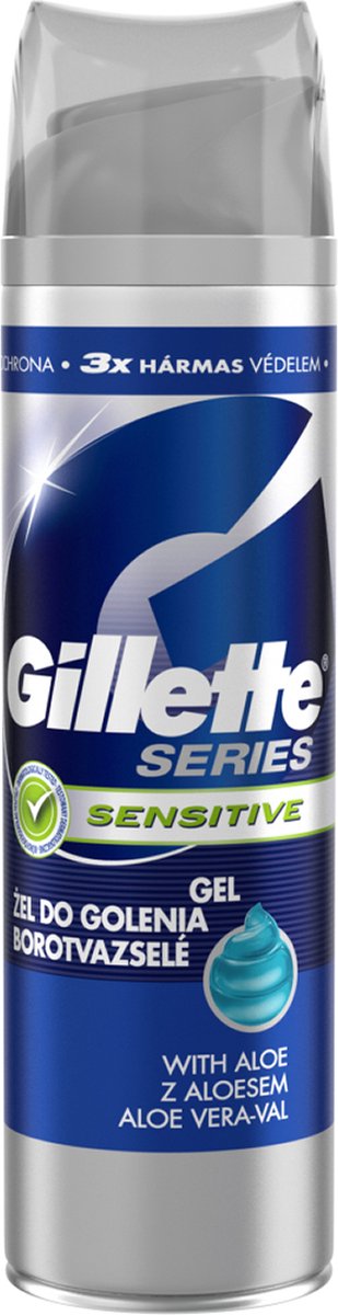 Gillette Scheergel - Gevoelige Huid 200 ml.