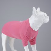 Lindo Dogs - Hondenshirt - Hondenkleding - Tshirt voor honden - Cotton Candy - Roze - Maat 2