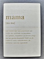 Houten Bedankje Mama | Cadeau kaart | Bedankkaart Mama | Mikki Joan