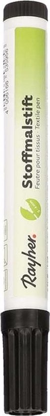 Marqueur textile noir avec pointe épaisse 2-4 mm - Décorer / Pimp DIY vêtements - Matériel de loisirs / artisanat