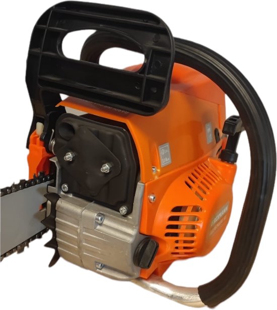 Tronçonneuse thermique 58CC - guide 50cm livrée avec 2 chaînes - Elem