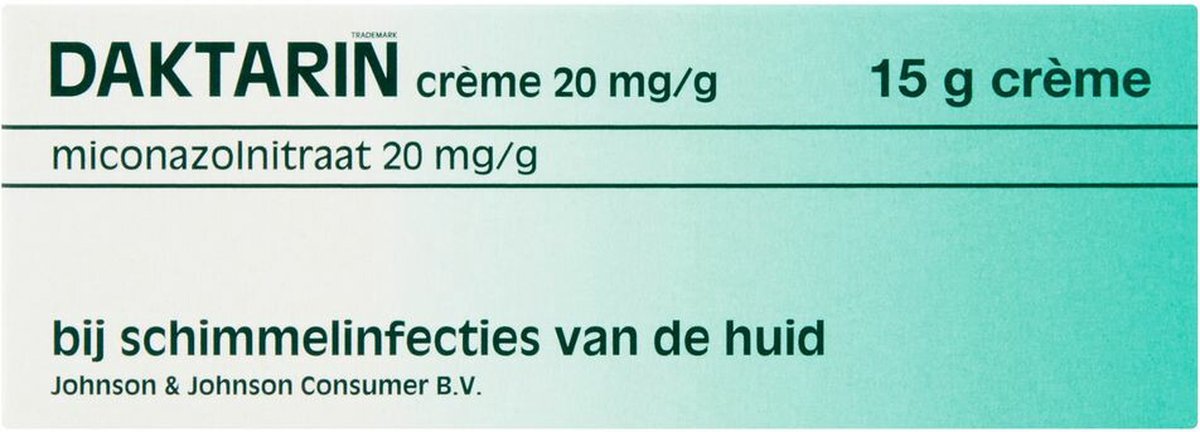 Goedkoopste Daktarin Creme Miconazolnitraat 20mg/g - 3 x 15 gr