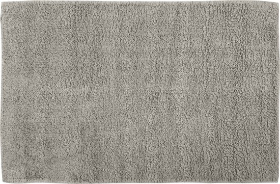 MSV Badkamerkleedje/badmat tapijtje - voor op de vloer - beige - 40 x 60 cm - polyester/katoen
