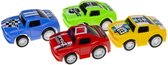 12 STUKS Speelgoed Auto's met Pull Back Motortje - Raceauto's - Uitdeelcadeaus - Speelgoed voor Kinderen - Traktatie - 5CM