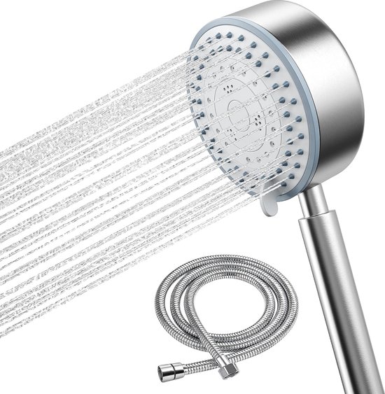 Sionic® Douchekop met slang - Regendouche - Handdouche - Waterbesparend