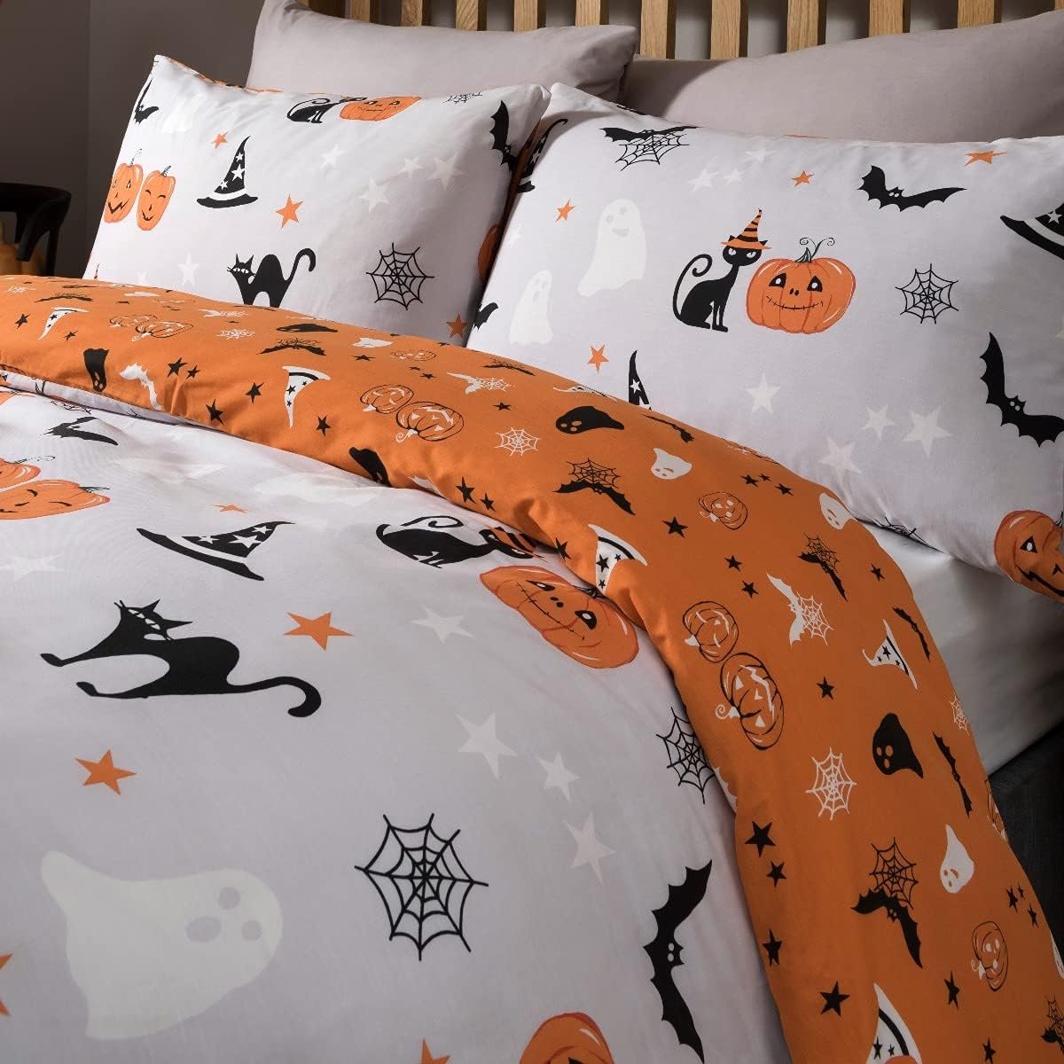 Housse de couette Annabelle - Horreur- Pop- Halloween - 1 personne - coton  - couette