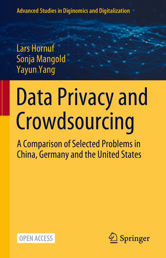 Advanced Studies in Diginomics and Digitalization- Data Priv ... - cover