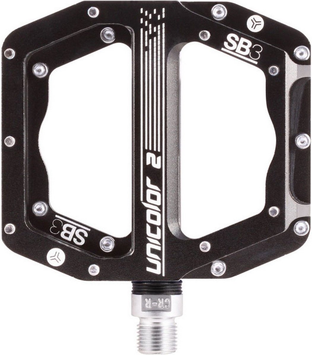 Sb3 Unicolor 2 Pedalen Zilver