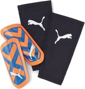 Puma Ultra Flex Sleeve Scheenbeschermer - Oranje / Blauw | Maat: S