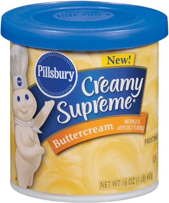 Pillsbury Creamy Supreme Buttercream Frosting (16oz/454 gr)