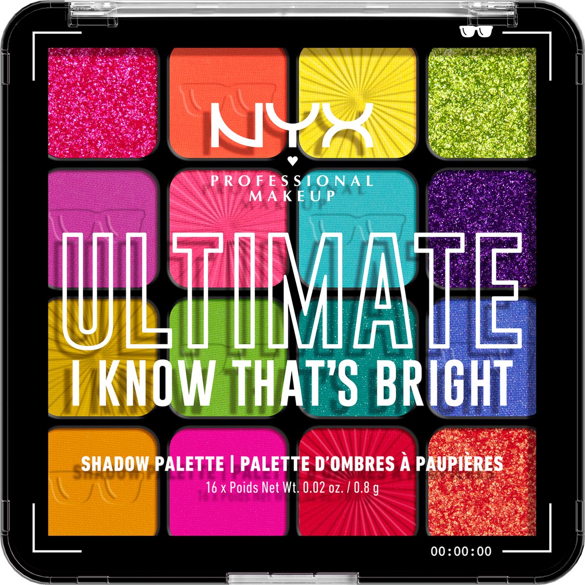 Bol.com NYX Professional Makeup Ultimate Shadow Palette - I Know That's Bright - Oogschaduw Palet aanbieding