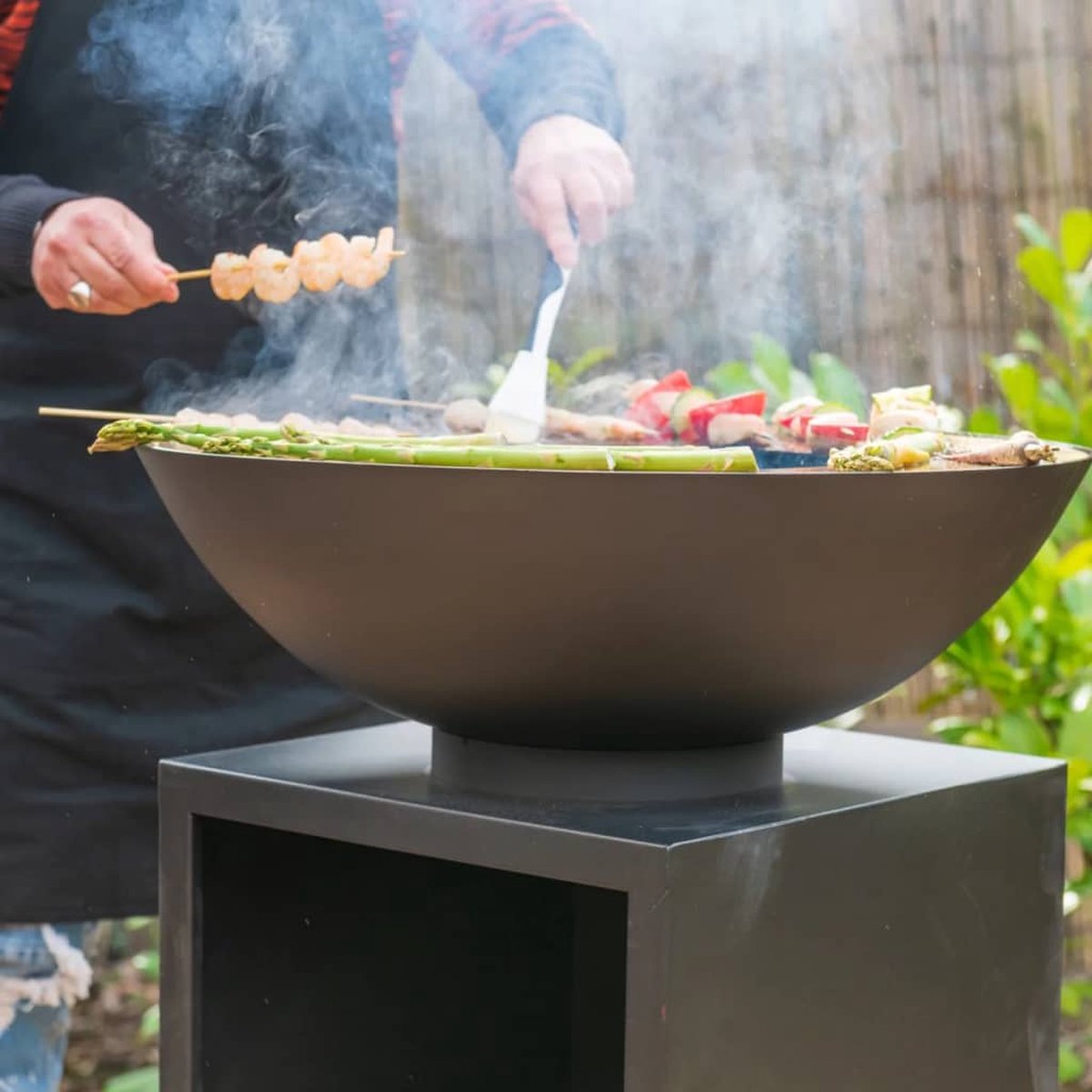 RedFire Onyx Classic Vuurschaal BBQ - Ø 60 cm - Zwart