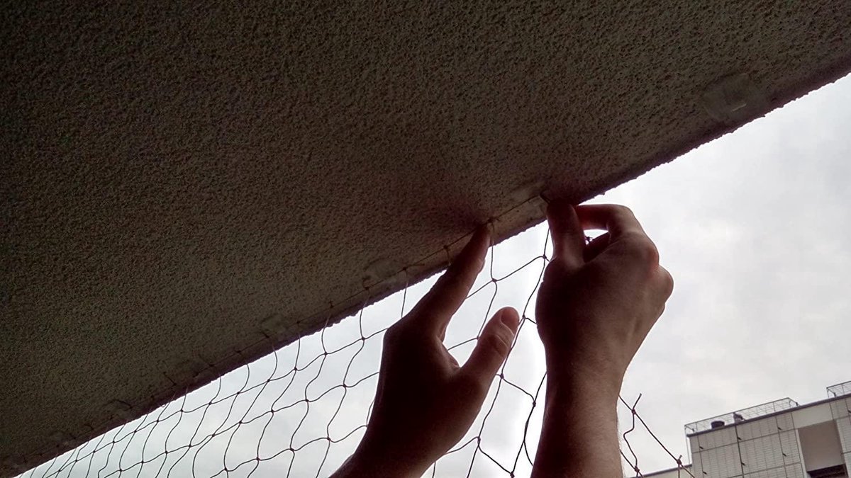 Kattennet voor balkon, 10 x 3 m, zonder boren, uv-bestendig en