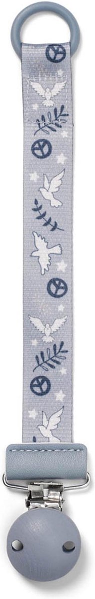 Goedkoopste Elodie Fopspeenketting Hout -Fopspeenketting- Speenkoord - Speenclip - Fopspeenhouder - Free Bird Placement Print