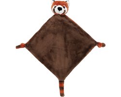 Nature Planet Zachte knuffeldoekje, tuttel doek rode panda (100% Oeko-Tex gecertifieerd)