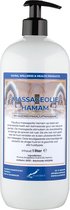 Massageolie Hamam 1 liter met gratis pomp - 100% natuurlijk - biologisch en koud geperst