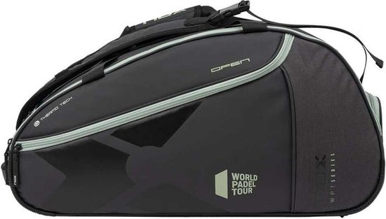 NOX Sac De Raquette De Padel Tour - Sac à Dos Spacieux Pour 3 Raquettes, Compartiment Ventilé Et Rembourré