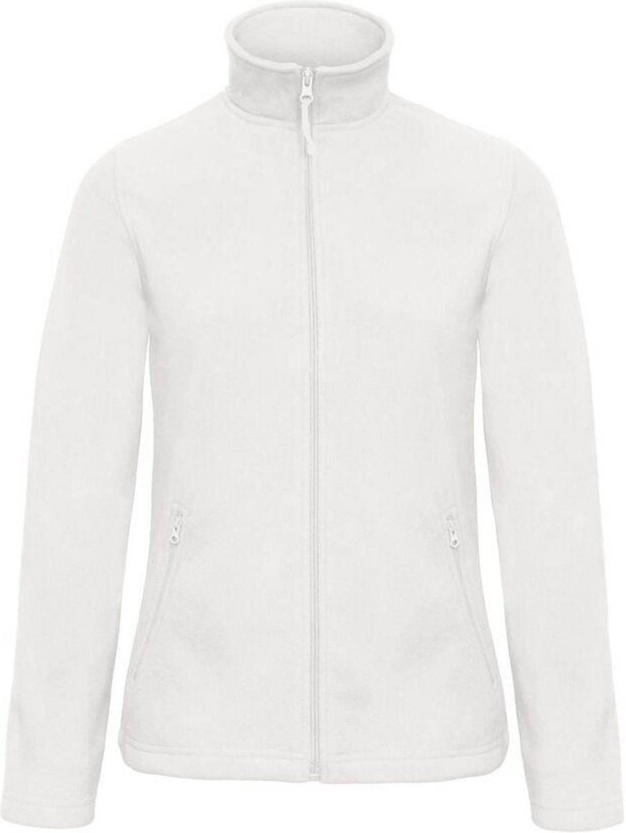 Fleecevest ‘ID.501 Micro Fleece Full Zip’ Dames Wit