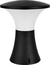 Staande Buitenlamp - Sokkellamp - Papatyana 1 - E27 Fitting - Rond - Zwart