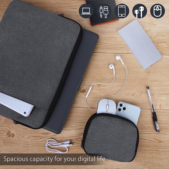 Housse en cuir haute qualité et tapis de souris pour votre MacBook Air et  MacBook Pro