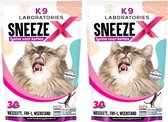 Sneeze X - Voor katten - Met niesziekte - FHV-1 - Bevat L-lysine - Set van 2