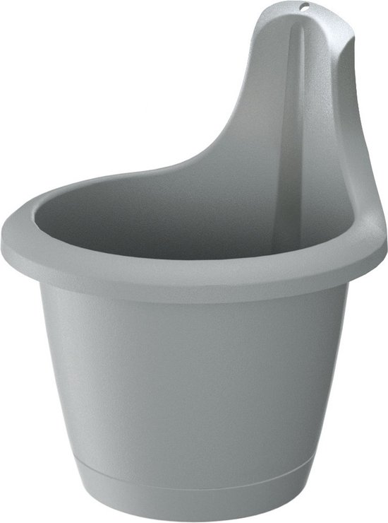 Muur wand Bevestiging Plantenpot bloempot Kunststof Dia 20 Cm muur-wand-bevestiging-plantenpot-bloempot-kunststof-dia-20-cm