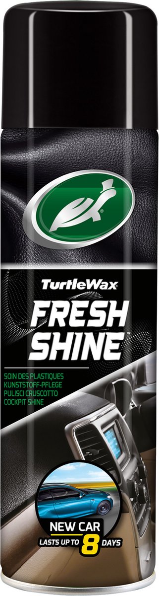 Turtle Wax 52863 GL Fresh Shine New Car 500ml | Kunststof reiniger auto | Interieurreiniger - Turtle Wax