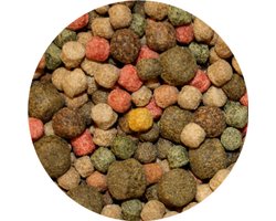 Vivani - Koimix - Visvoer - verschillende korrels van 3 tot 8 mm - 15 kg