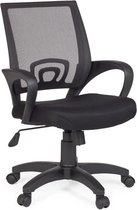 Rootz Bureaustoel - Zwart - Bureaustoel met armleuningen - Draaistoel - Jeugdstoel