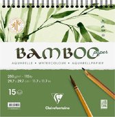 Clairefontaine - Bamboo Aquarel Papier - 29,7x29,7cm - 250g