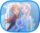 Set van 2x stuks Disney Frozen auto zonneschermen 44 x 36 cm - Autozonneschermen Anna en Elsa voor kinderen