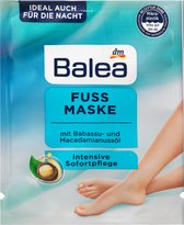 Balea Voetmasker met babassu- en macadamianootolie, 15 ml