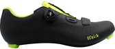 Chaussures pour femmes de vélo de route FIZIK Tempo R5 Overcurve - Noir / Yellow - Homme - EU 47