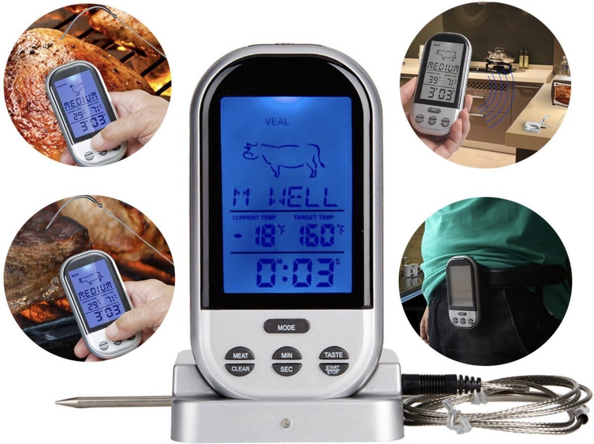 Weber iGrill 2 vleesthermometer