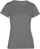 Damessportshirt 'Performance T' met korte mouwen Light Grey - XS