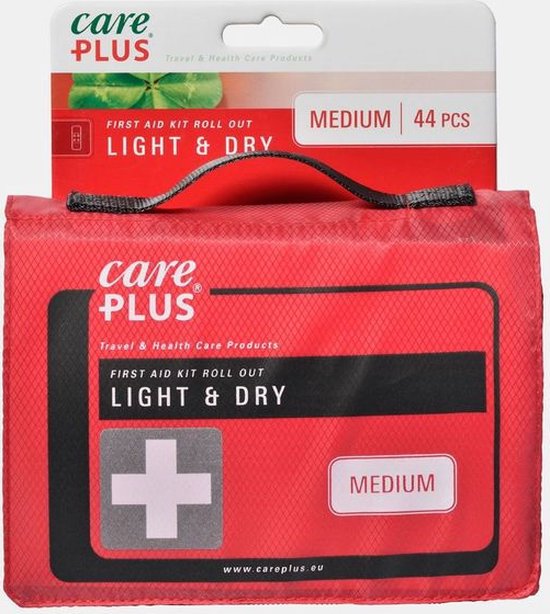 Care plus First Aid Kit roll-out medium- EHBO set- verbanddoos - overzichtelijk - Care Plus