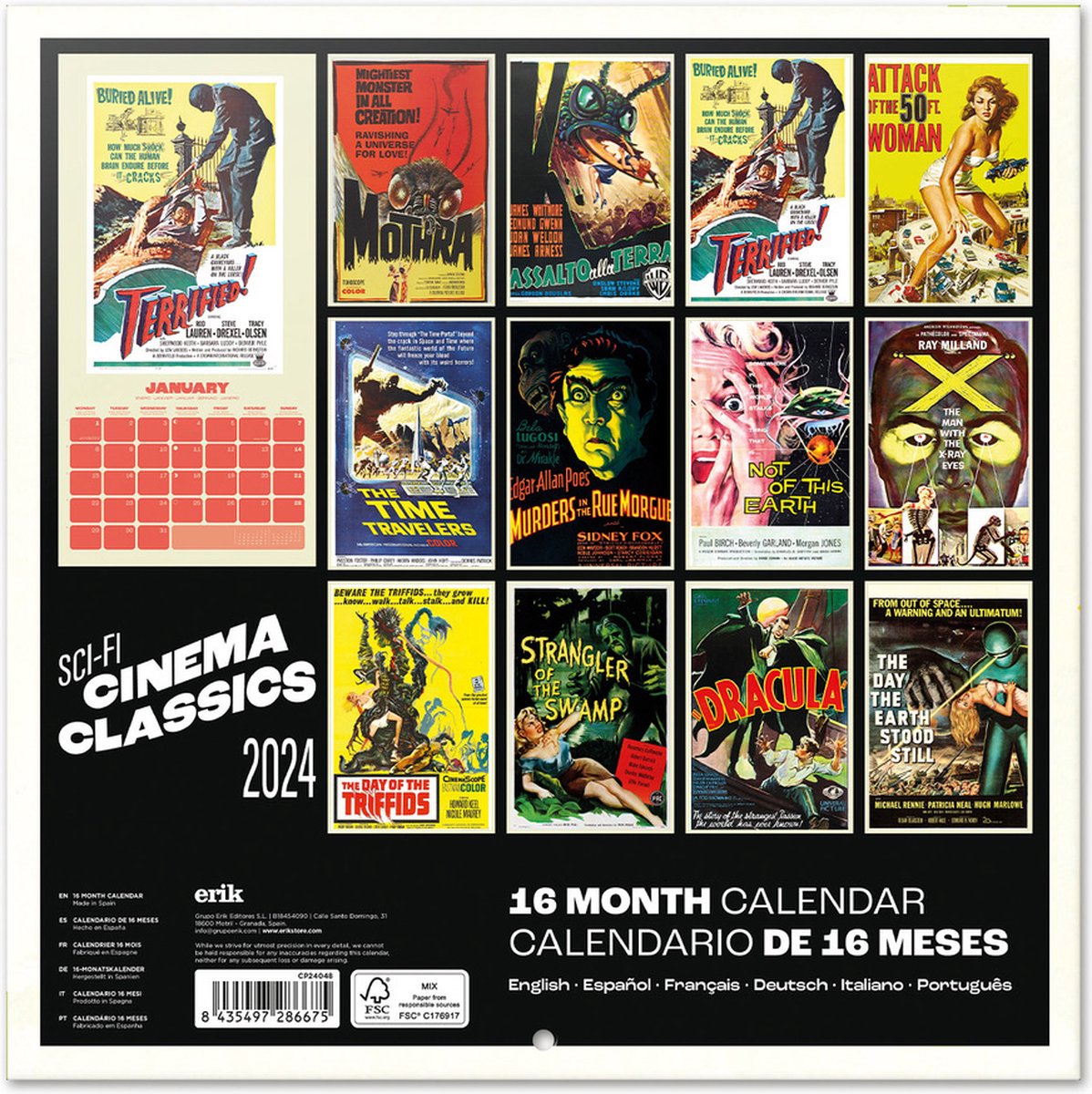Cinema Classics Kalender 2024 bol
