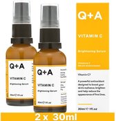 2x Q+A Vitamin C Brightening Serum 30 ml