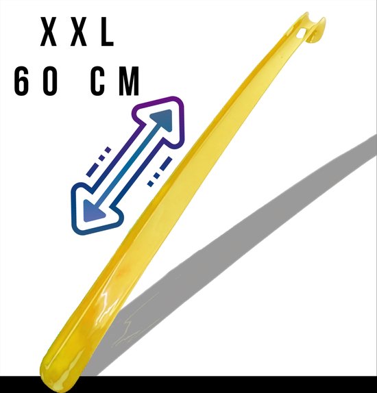GEAR3000 XXL - Chausse-pied - Long - 60 cm - Plastique - Goud