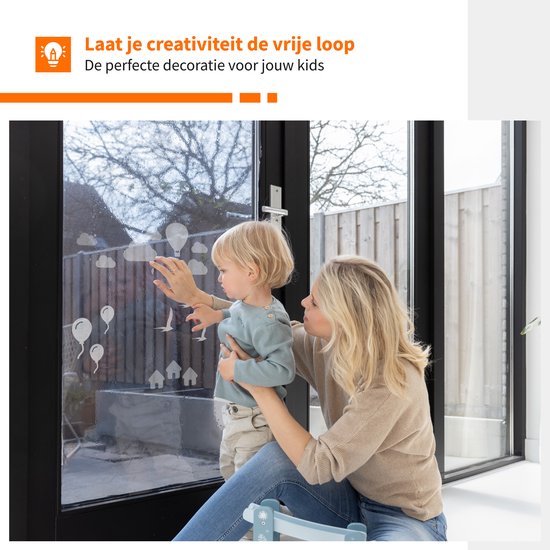 Simple Fix Raamfolie - Zonwerend en Isolerend - Anti Inkijk - Statisch - Plakfolie - Zelfklevend - Mat - HR++ - 45x200cm