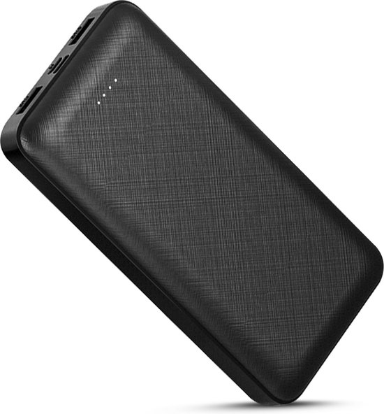 Zinly® Powerbank 20000 mAh - Snellader 22.5W - Quick Charger - USB C - USB A - Micro USB - Geschikt voor iPhone 12/13/14/15/16 en Samsung S21/S22/S23 Battery Pack voor in Noodpakket - Zwart